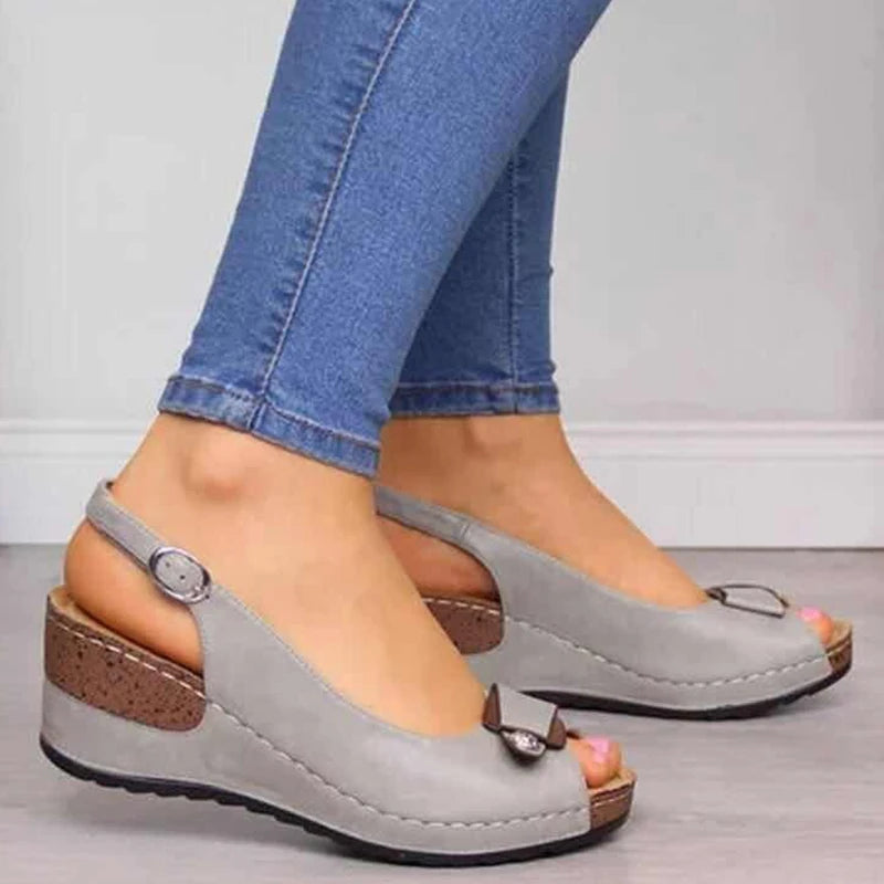 ⏰Last Day 70% OFF 🔥 2026 new, comfortable women’s leather sandals with soft soles and high heels