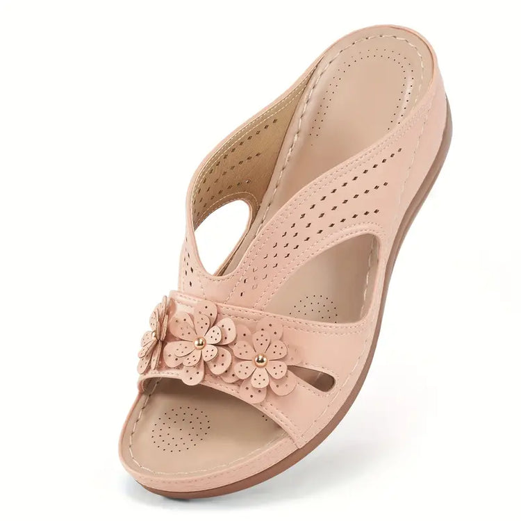 ⏰Last Day 70% OFF 🔥 Women's Floral Arch Support Sandals