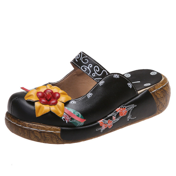 ⏰Last Day 70% OFF 🔥 2026 🌹 Women's Roman Platform Sandals ( Leather Platform Sandals)
