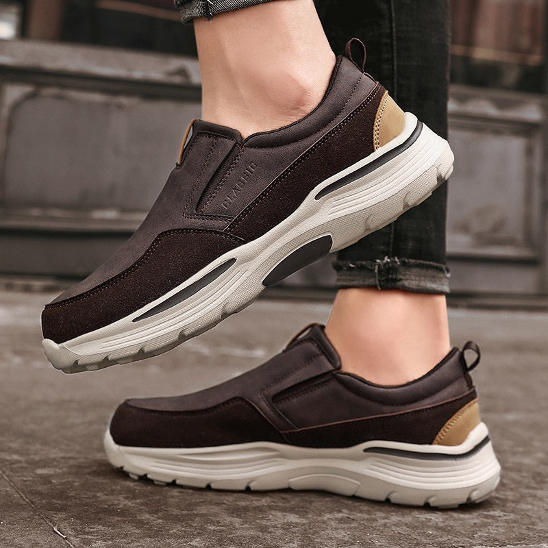 ⏰Last Day 70% OFF 🔥 TOPSFANO®Men's Genuine Leather Outdoor Loafers