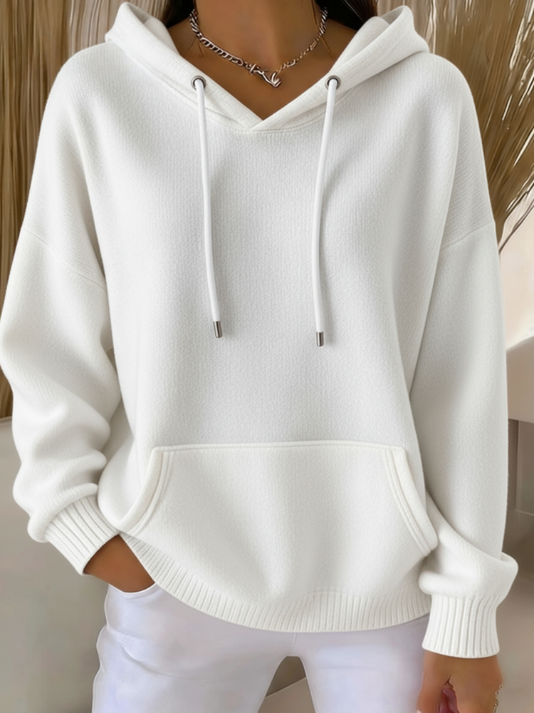 ⏰Last Day 70% OFF 🔥 Women's Casual kint Jacquard Multicolor Hoodie