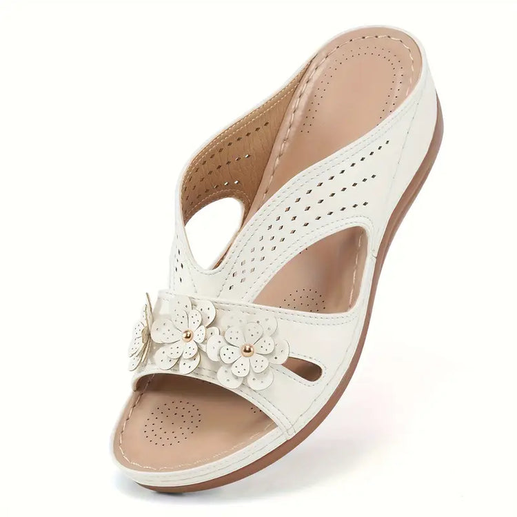 ⏰Last Day 70% OFF 🔥 Women's Floral Arch Support Sandals