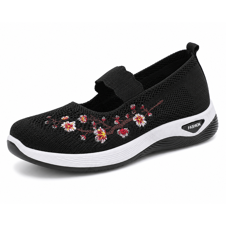 ⏰Last Day 70% OFF 🔥 Slip-On Comfort Hiking Shoes for Women - with Arch Support; breathable and light.