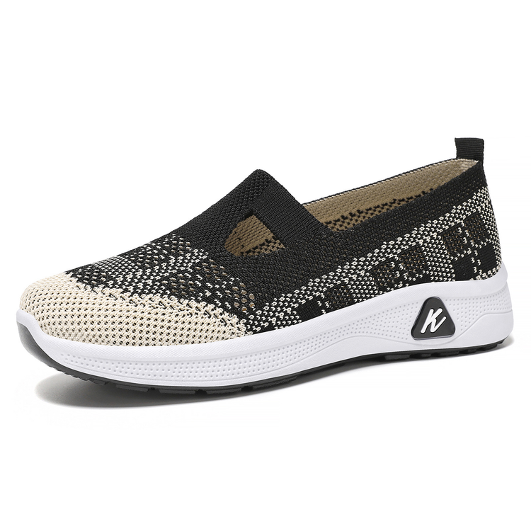 ⏰Last Day 70% OFF 🔥 Breathable Knit Slip-On Hiking Shoes for Women - Arch Support and Lightweight