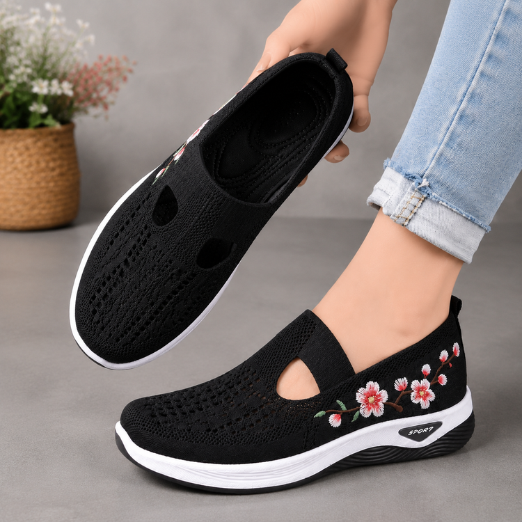 ⏰Last Day 70% OFF 🔥 Slip-On Hiking Shoes for Women - with Arch Support; breathable and light.
