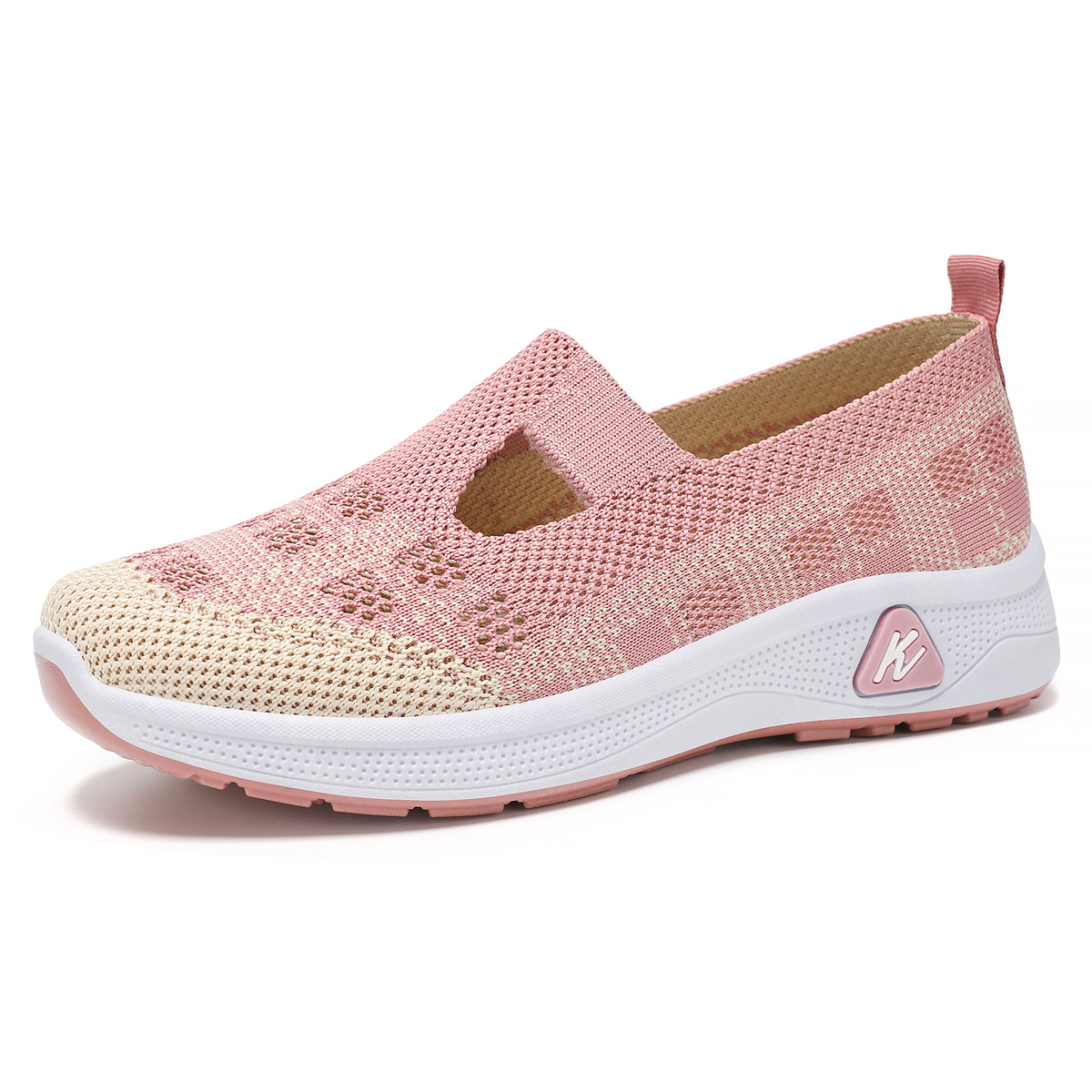 ⏰Last Day 70% OFF 🔥 Breathable Knit Slip-On Hiking Shoes for Women - Arch Support and Lightweight