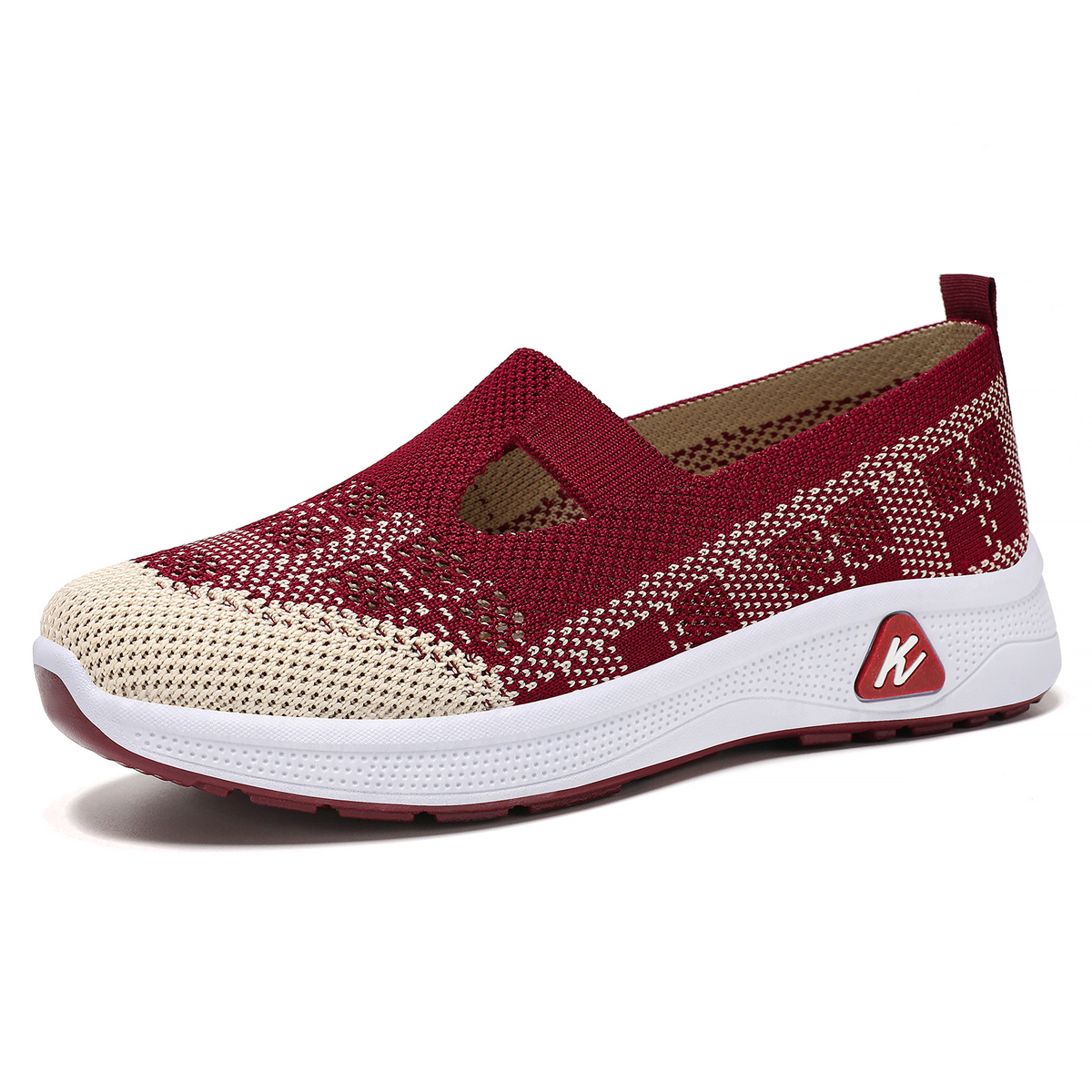⏰Last Day 70% OFF 🔥 Breathable Knit Slip-On Hiking Shoes for Women - Arch Support and Lightweight