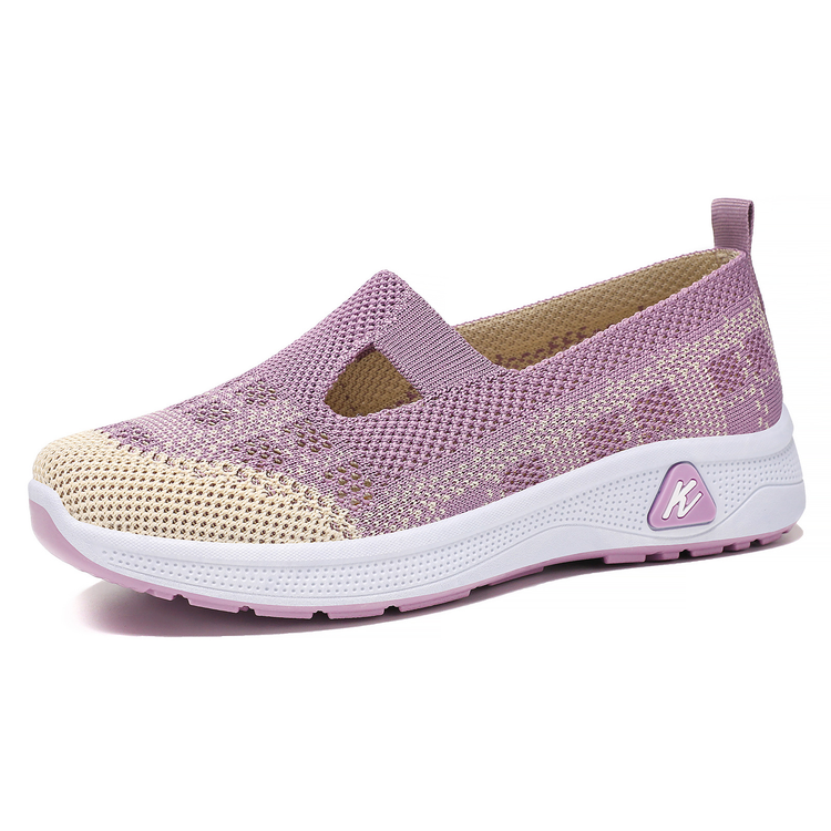 ⏰Last Day 70% OFF 🔥 Breathable Knit Slip-On Hiking Shoes for Women - Arch Support and Lightweight