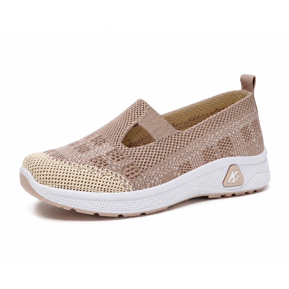 ⏰Last Day 70% OFF 🔥 Breathable Knit Slip-On Hiking Shoes for Women - Arch Support and Lightweight