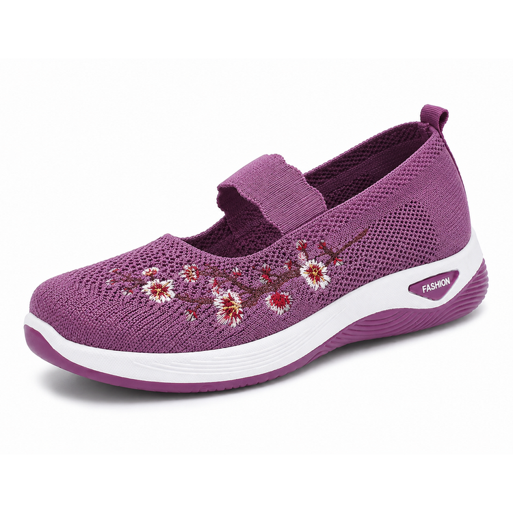 ⏰Last Day 70% OFF 🔥 Slip-On Comfort Hiking Shoes for Women - with Arch Support; breathable and light.