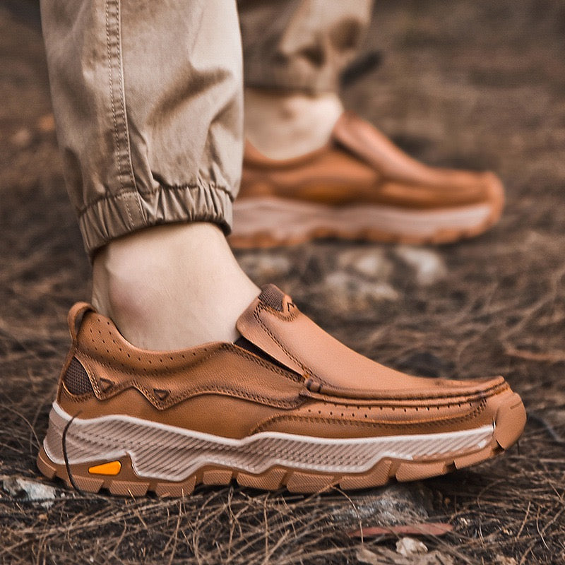 ⏰Promotion - 50% OFF🔥TOPSFANO®Men‘s Genuine Leather Outdoor Loafers