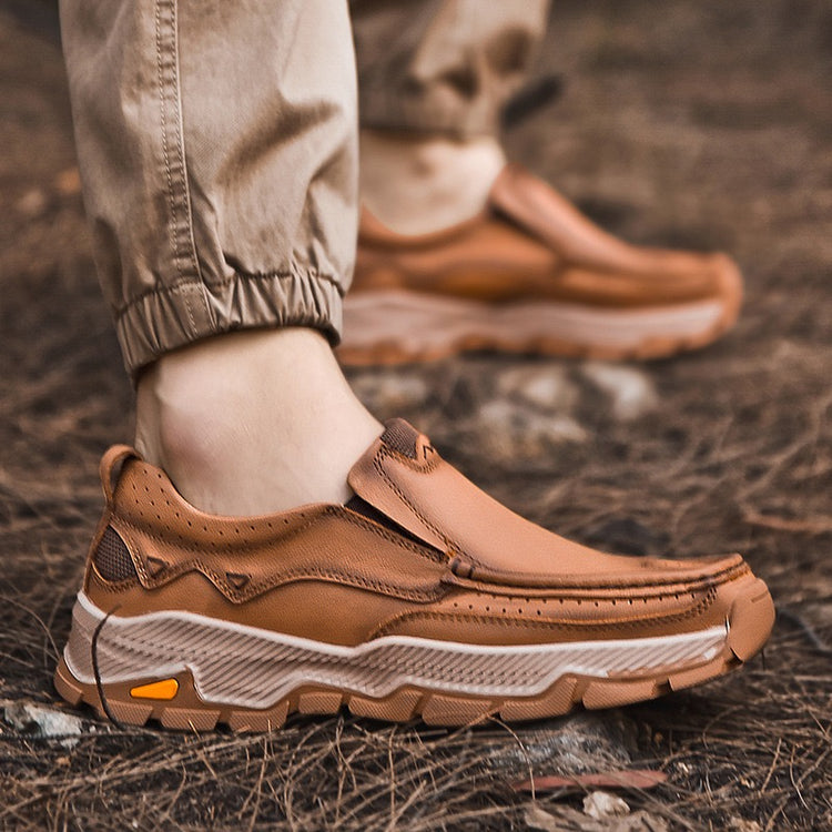 ⏰Promotion - 50% OFF🔥TOPSFANO®Men‘s Genuine Leather Outdoor Loafers