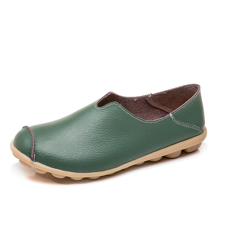 Casual textured loafers for women