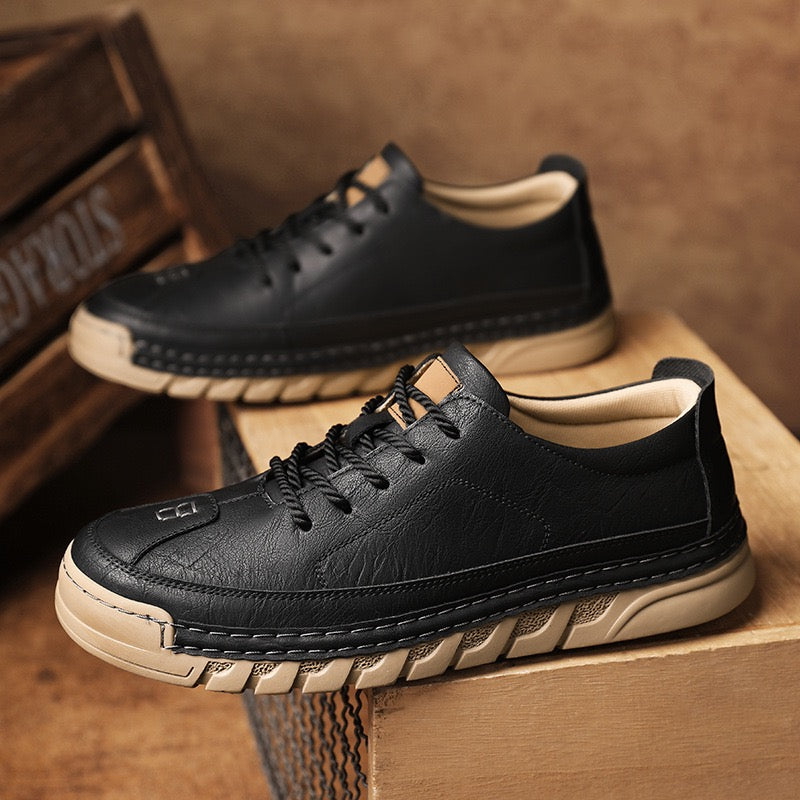 ⏰Last Day 70% OFF 🔥 TOPSFANO®Men‘s Genuine Leather Casual Shoes