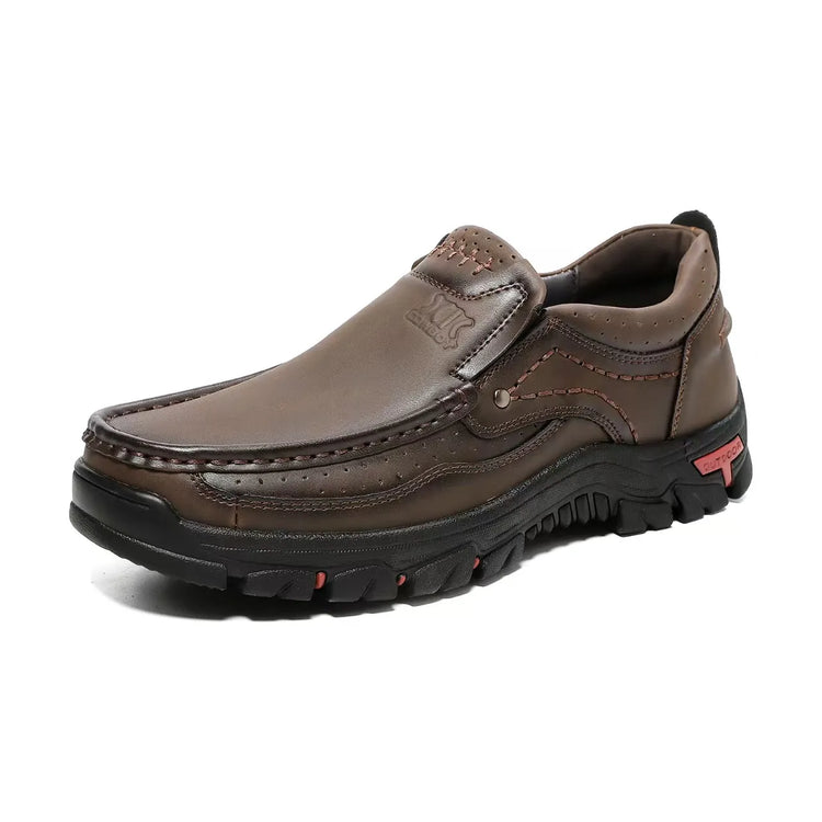 ⏰Last Day! 45% OFF  🔥TOPSFANO®Men’s Slip-On Outdoor Genuine Leather Shoes