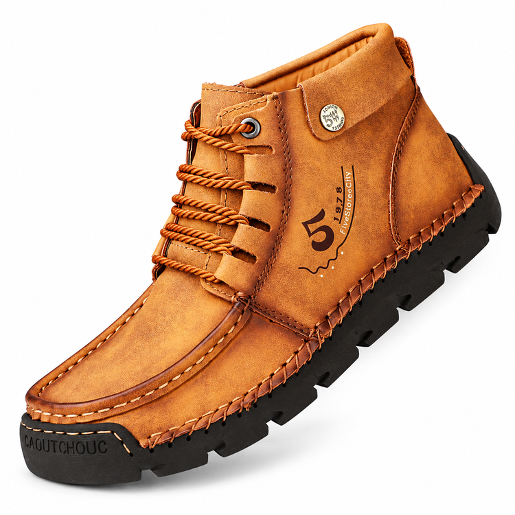 ⏰Last Day 70% OFF 🔥 TOPSFANO® Men's Vintage Lace-Up Ankle Boots