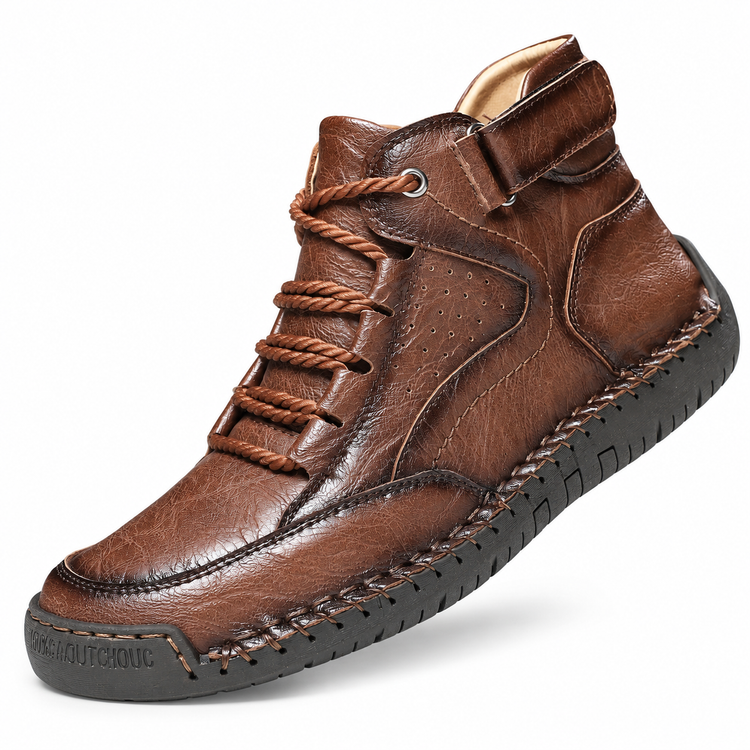 ⏰Last Day 70% OFF 🔥 TOPSFANO® Men's Vintage Lace-Up High-Top Shoes