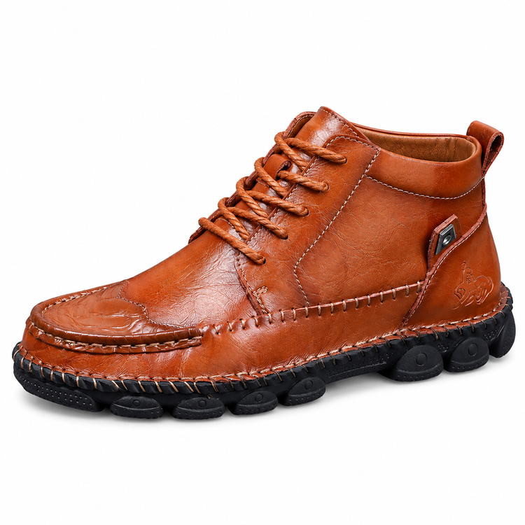 ⏰Last Day 70% OFF 🔥 TOPSFANO® Men's Vintage Leather High-Top Shoes