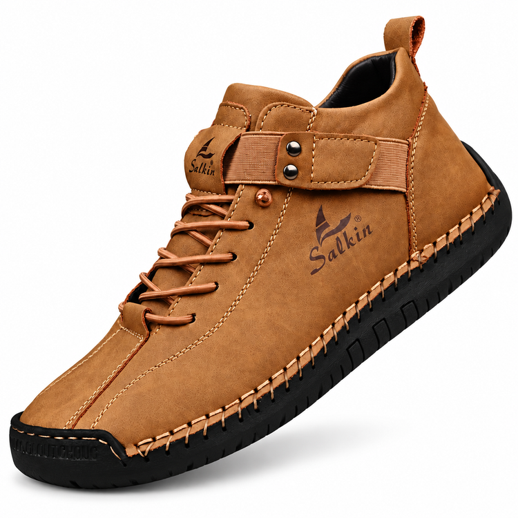 ⏰Last Day 70% OFF 🔥 TOPSFANO® Men's Vintage Strap High-Top Shoes