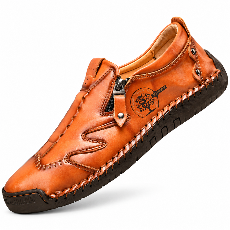 ⏰Last Day 70% OFF 🔥 TOPSFANO® Men's Vintage Side-Zip Casual Shoes