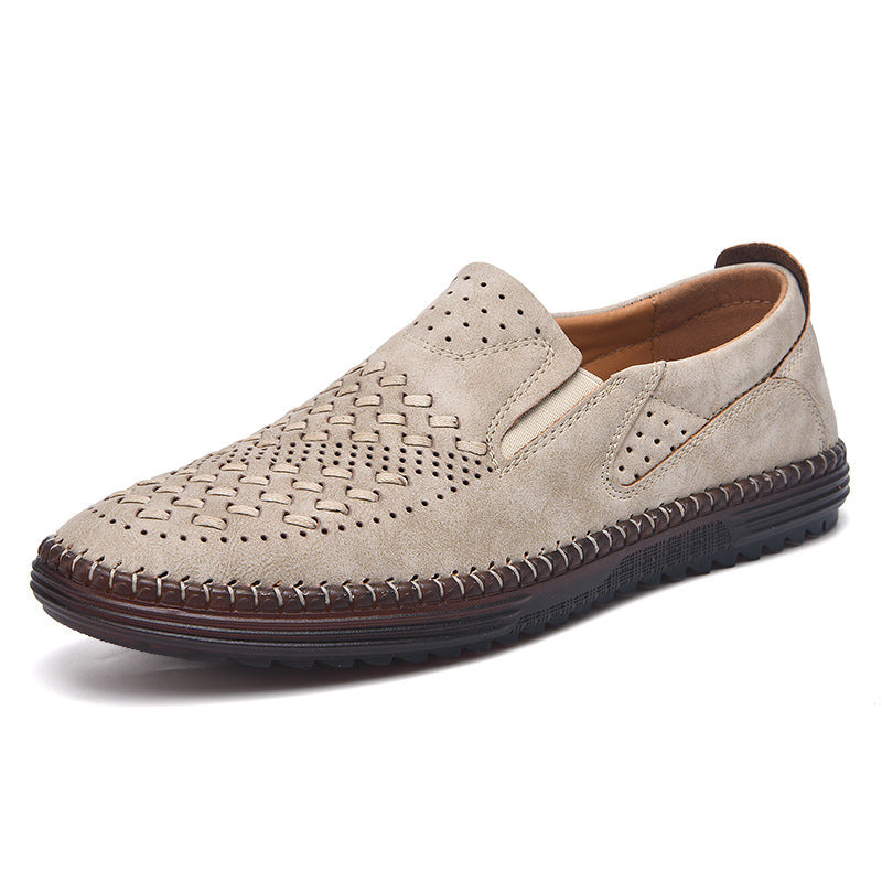 ⏰Last Day 70% OFF 🔥 TOPSFANO® Men's Casual Leather Slip-On Loafers