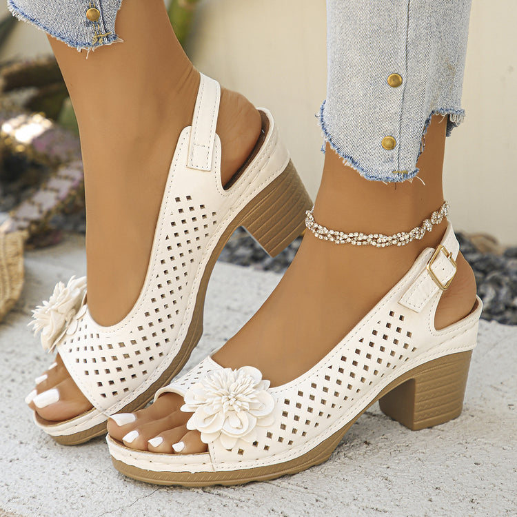 New Women's Floral Sandals