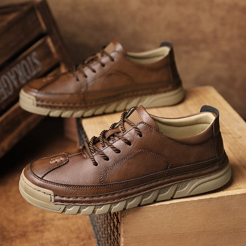 ⏰Last Day 70% OFF 🔥 TOPSFANO®Men‘s Genuine Leather Casual Shoes