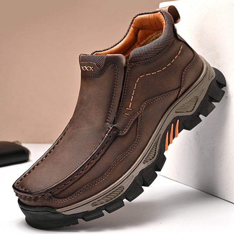 ⏰Last Day 70% OFF 🔥 TOPSFANO®Men's Genuine Leather Comfortable Walking Boots