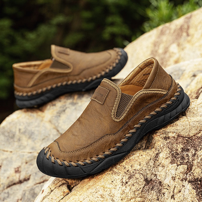 ⏰Last Day! 45% OFF 🔥TOPSFANO®Men's Genuine Leather Orthopedic Outdoor Walking Shoes