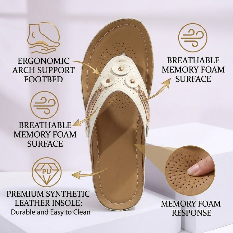 ⏰Last Day 70% OFF 🔥 New women's European and American style summer sandals with non-slip pain relief