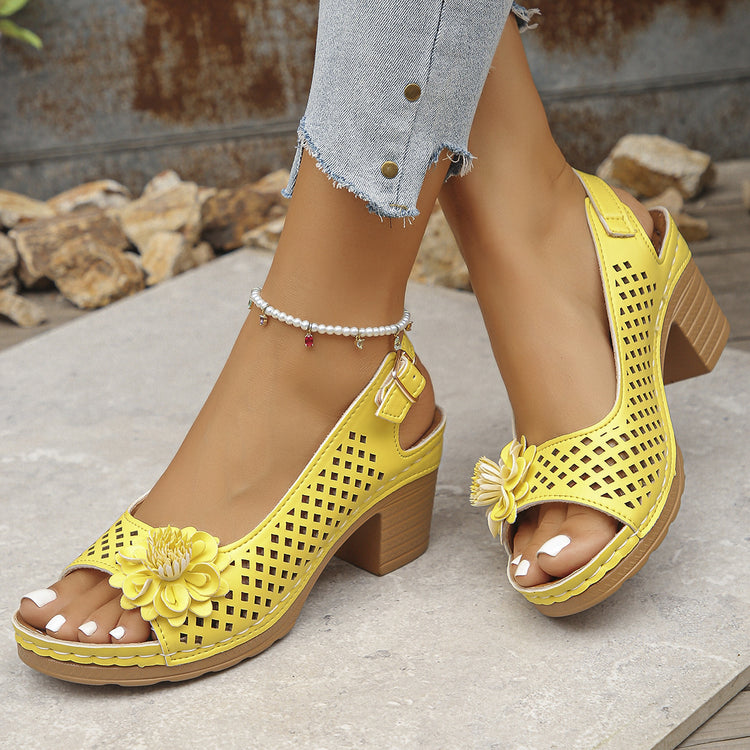 New Women's Floral Sandals