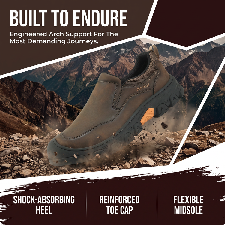 ⏰Last Day 70% OFF 🔥 TOPSFANO®Men's Slip‑On Outdoor Walking Shoes