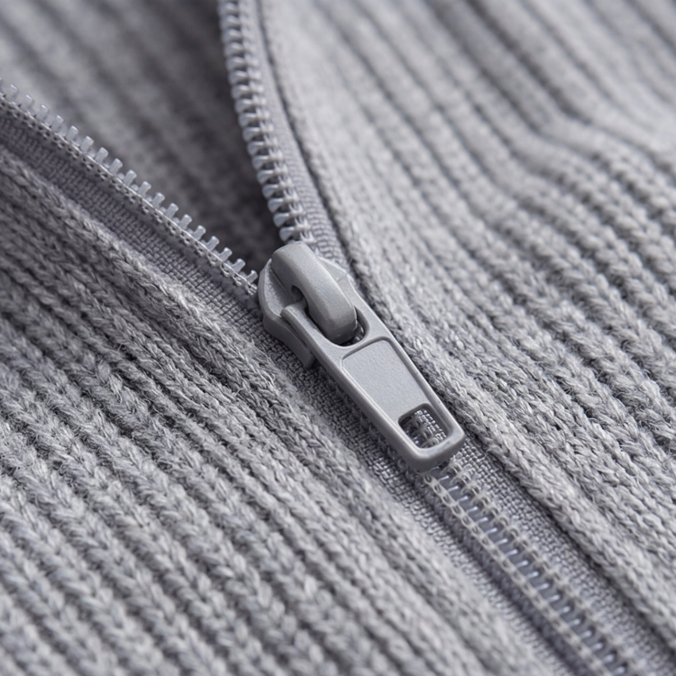Covena – Soft Knit Zip Up Cardigan with Pockets