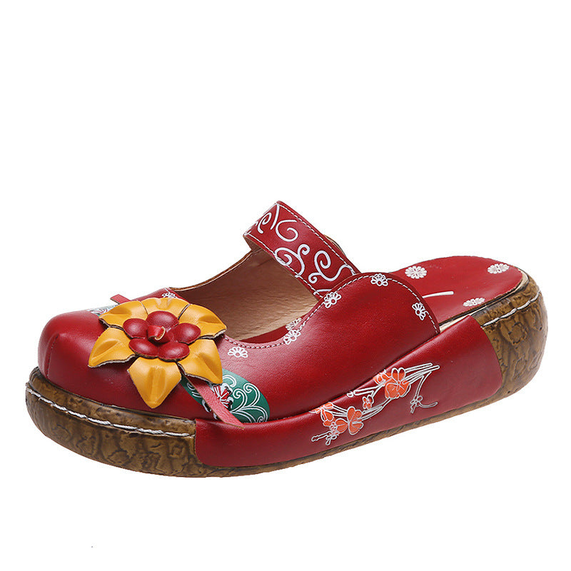 ⏰Last Day 70% OFF 🔥 2026 🌹 Women's Roman Platform Sandals ( Leather Platform Sandals)