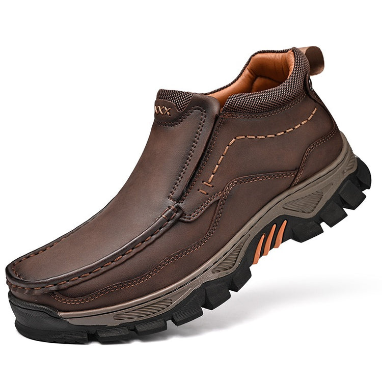 ⏰Last Day 70% OFF 🔥 TOPSFANO®Men's Genuine Leather Comfortable Walking Boots