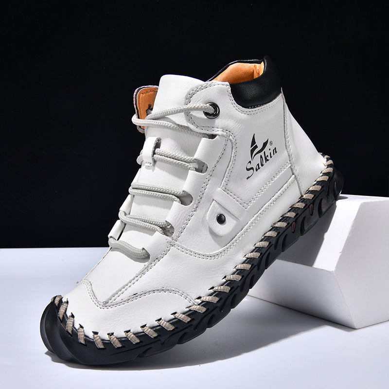 ⏰Last Day 70% OFF 🔥 TOPSFANO® Men's Vintage Leather Outdoor Boots