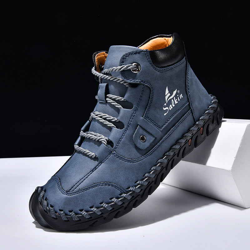 ⏰Last Day 70% OFF 🔥 TOPSFANO® Men's Vintage Leather Outdoor Boots