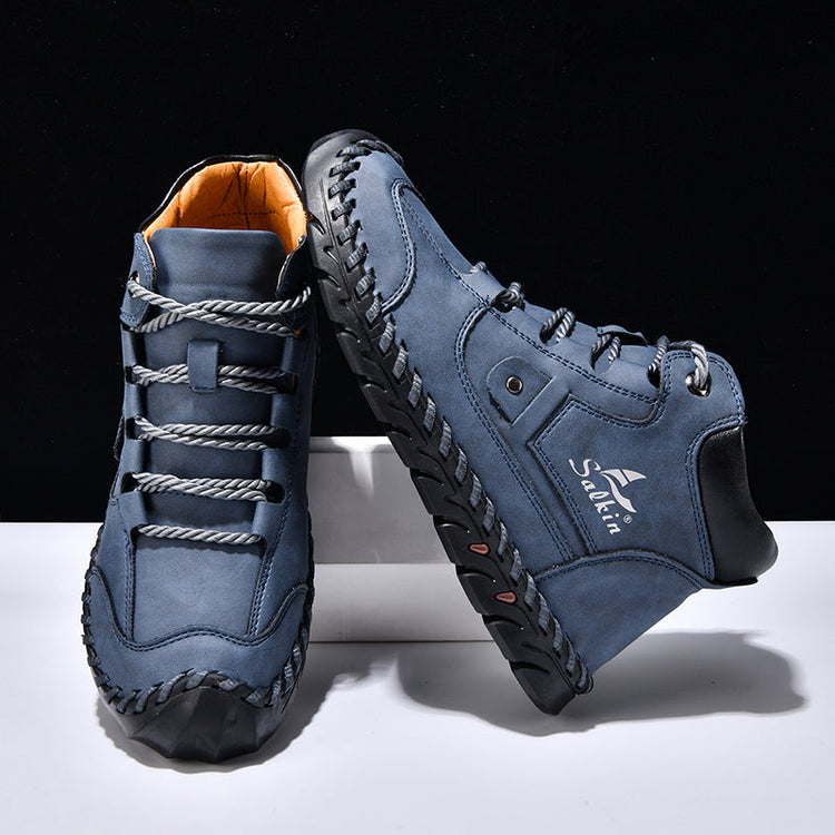 ⏰Last Day 70% OFF 🔥 TOPSFANO® Men's Vintage Leather Outdoor Boots