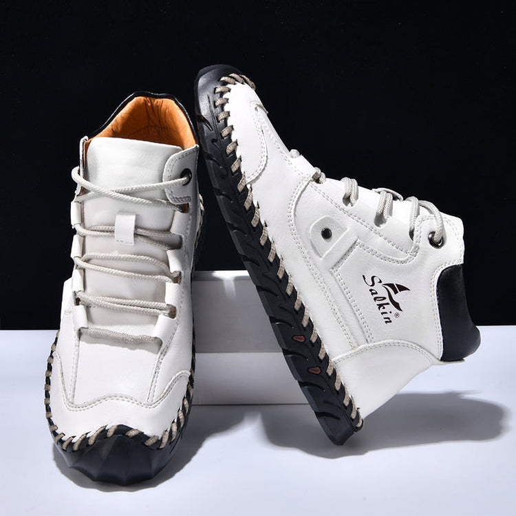 ⏰Last Day 70% OFF 🔥 TOPSFANO® Men's Vintage Leather Outdoor Boots
