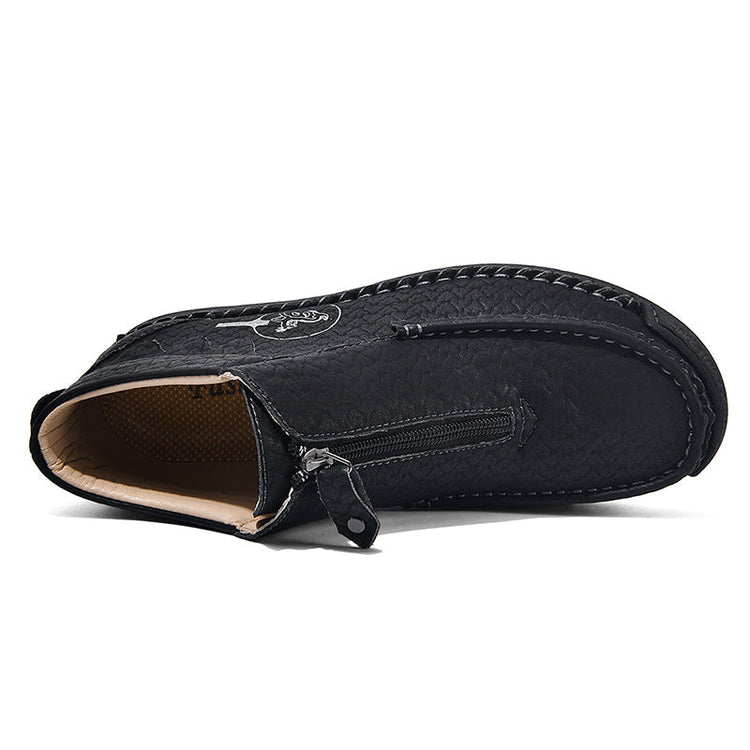 ⏰Last Day 70% OFF 🔥 TOPSFANO® Men's Vintage Zip-Up Outdoor Boots