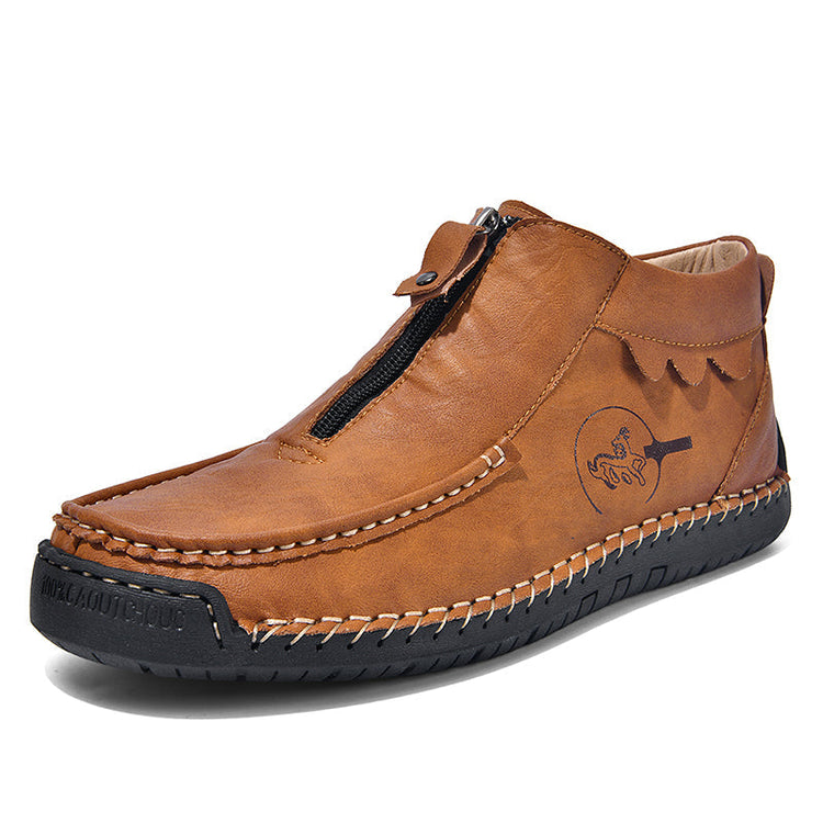 ⏰Last Day 70% OFF 🔥 TOPSFANO® Men's Vintage Zip-Up Outdoor Boots
