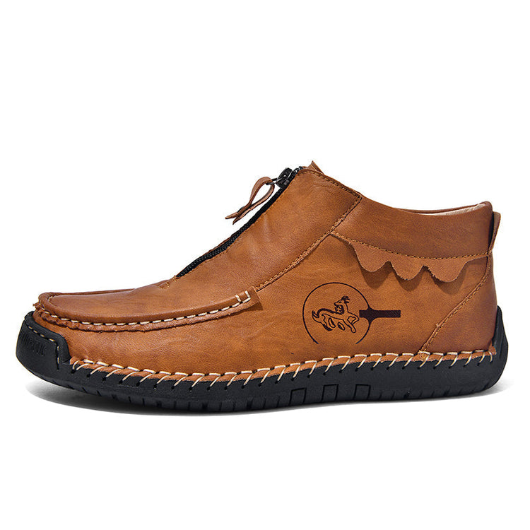 ⏰Last Day 70% OFF 🔥 TOPSFANO® Men's Vintage Zip-Up Outdoor Boots