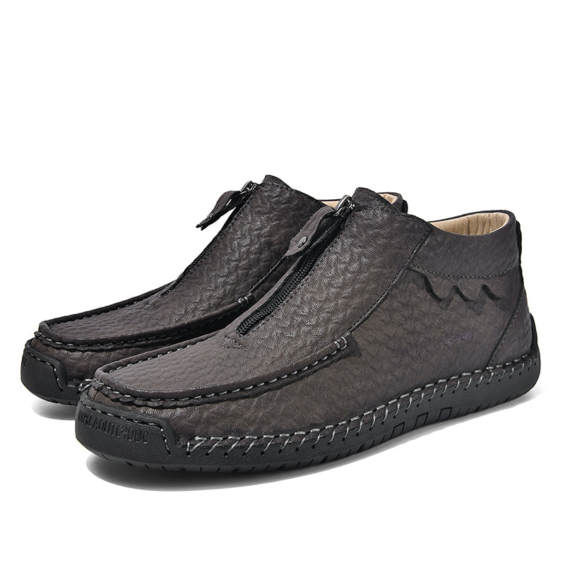 ⏰Last Day 70% OFF 🔥 TOPSFANO® Men's Vintage Zip-Up Outdoor Boots