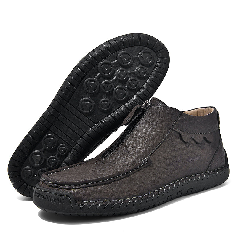 ⏰Last Day 70% OFF 🔥 TOPSFANO® Men's Vintage Zip-Up Outdoor Boots