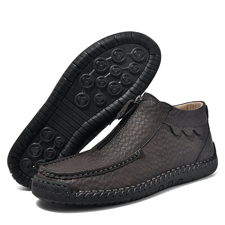 ⏰Last Day 70% OFF 🔥 TOPSFANO® Men's Vintage Zip-Up Outdoor Boots