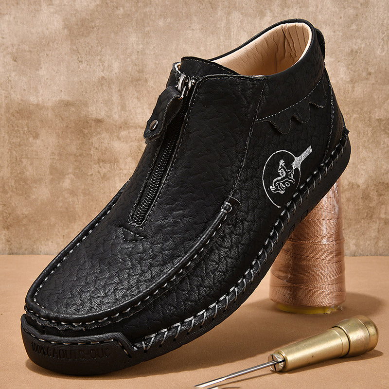 ⏰Last Day 70% OFF 🔥 TOPSFANO® Men's Vintage Zip-Up Outdoor Boots