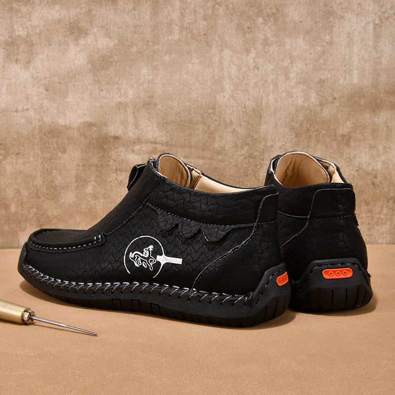 ⏰Last Day 70% OFF 🔥 TOPSFANO® Men's Vintage Zip-Up Outdoor Boots