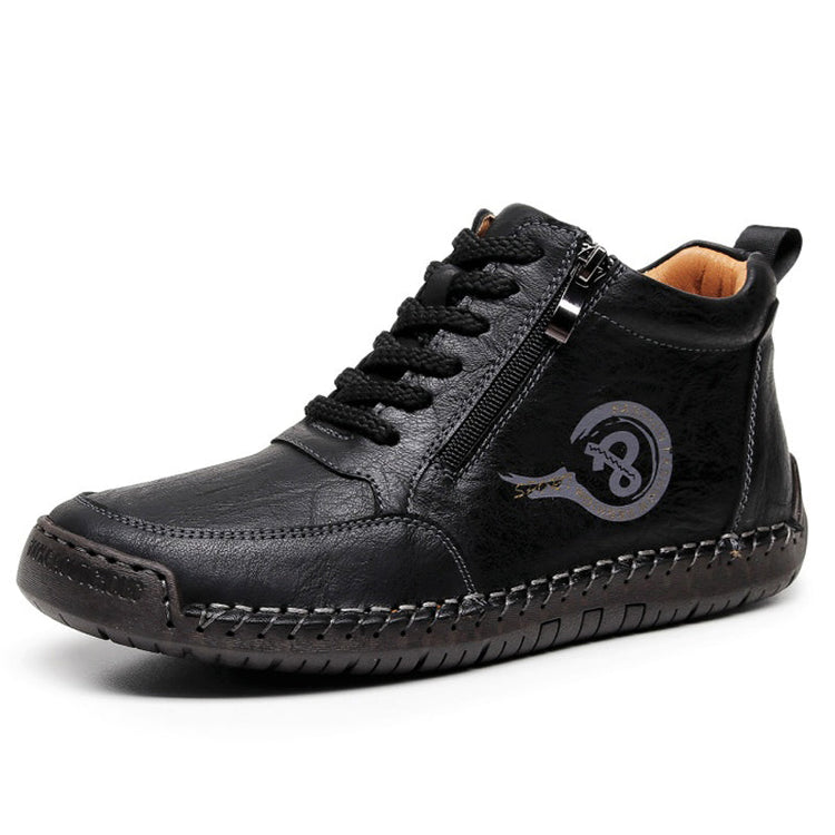 ⏰Last Day 70% OFF 🔥 TOPSFANO® Men's Vintage Casual Leather Boots