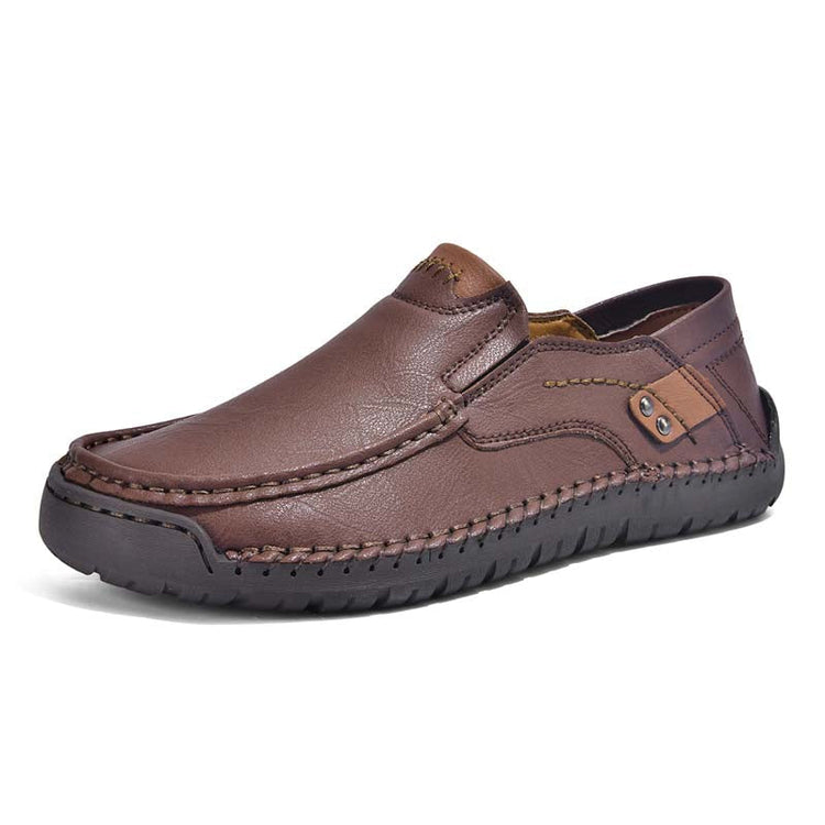 ⏰Last Day 70% OFF 🔥 TOPSFANO® Men's Genuine Leather Slip-On Shoes