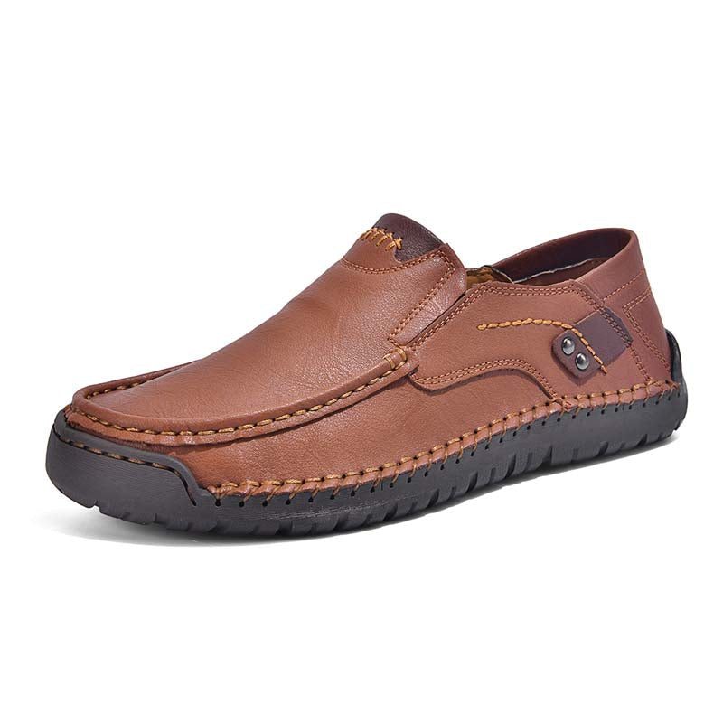 ⏰Last Day 70% OFF 🔥 TOPSFANO® Men's Genuine Leather Slip-On Shoes